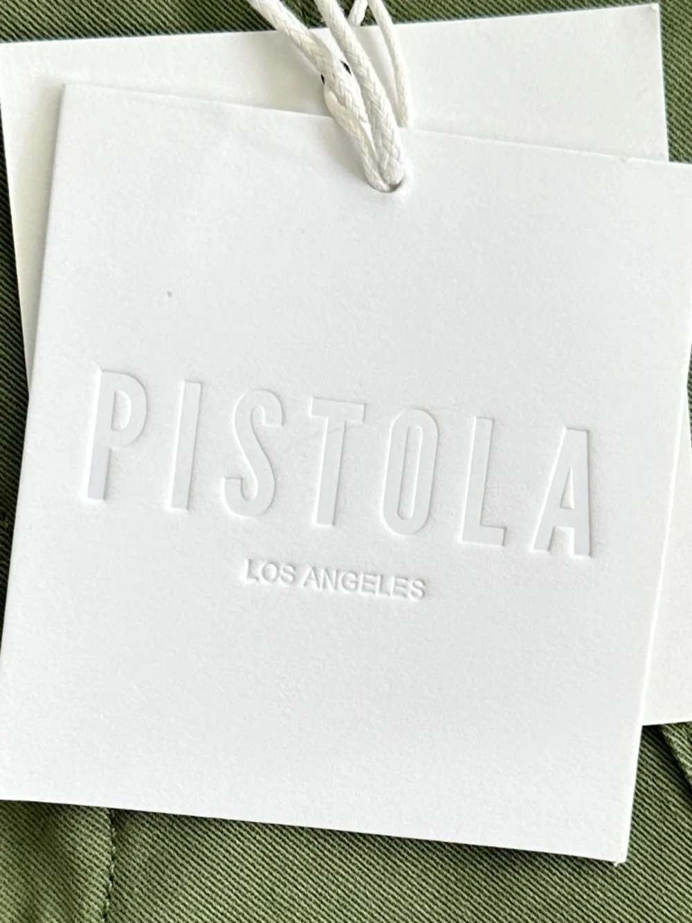 PISTOLA Sophia Wide Leg High-Rise Utility Pant Basil 33/US 16 Stretch Casual NWT - Picture 7 of 16